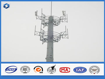 conexión monopolar de acero eléctrica de la junta del resbalón del palo de la torre del teléfono celular de 10 - 40 m