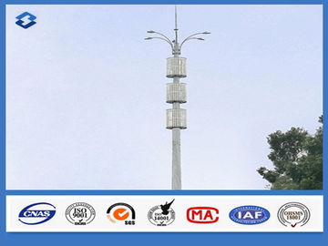 estándar de soldadura de poste AWS D1.1 de la telecomunicación de la galvanización 86um