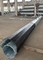 transmisión dodecagonal gruesa poste de acero de 5m m Q460 HDG LOS 90FT con Asphalt Coating