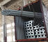 alto 48m m alumbrado público galvanizado de acero laminado en caliente poste del diámetro Q345 del brazo del 12m